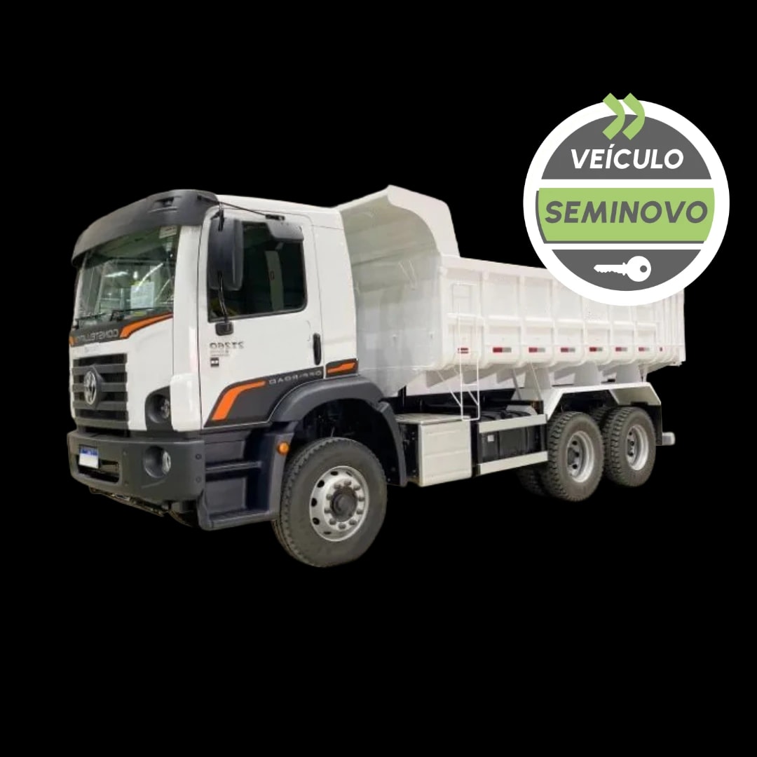 Basculante 14m³ com Pistão Frontal Volkswagen