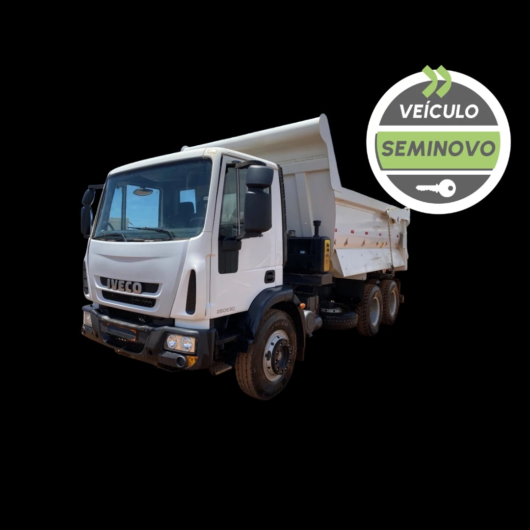Basculante 16m³ com Pistão Frontal Iveco